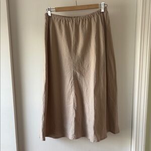 Eileen Fisher Linen Skirt M